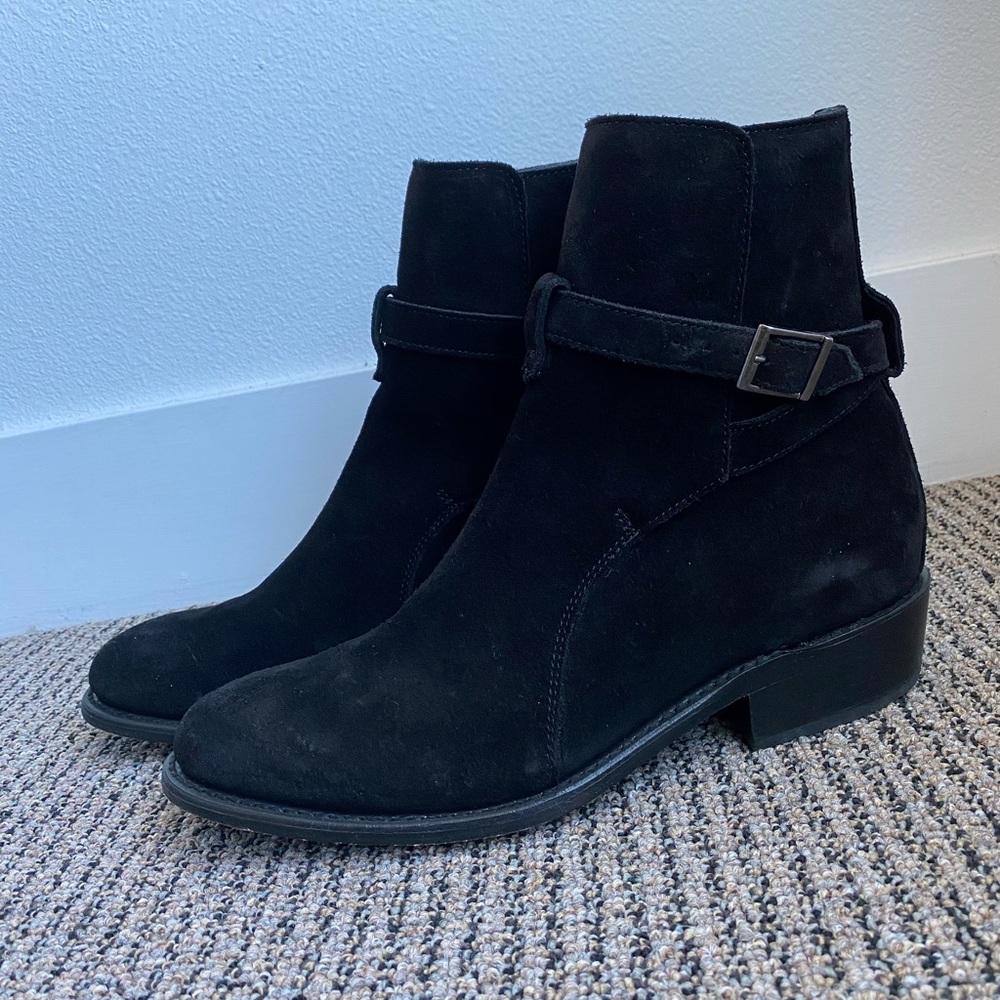 Thursday Boots Rogue Black Suede Boots